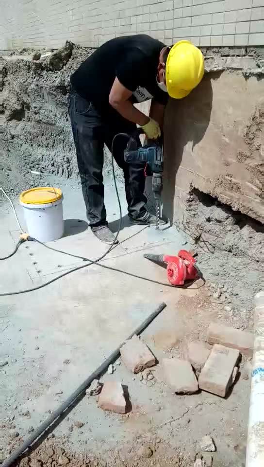 哈尔滨新旧混凝土植筋连接加固